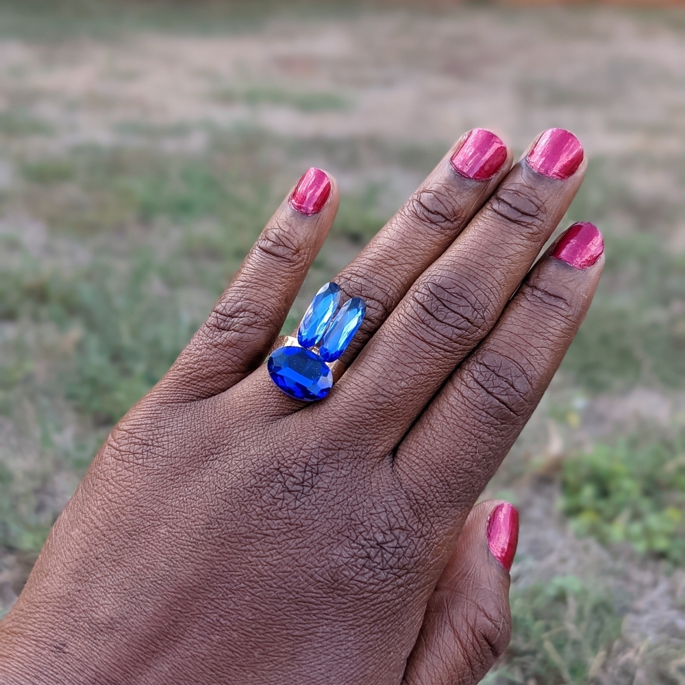 3 for $30- NWOT Ring - Blue Bunny Style